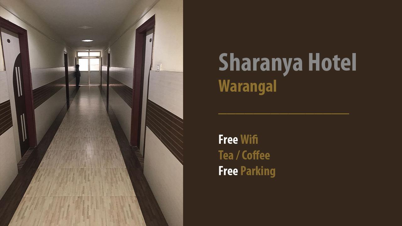 Sharanya Hotel Warangal Dış mekan fotoğraf